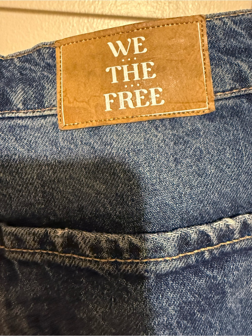 We The Free Straight-Leg Tinsley Baggy High Rise Straight Leg 30 - Picture 3 of 14